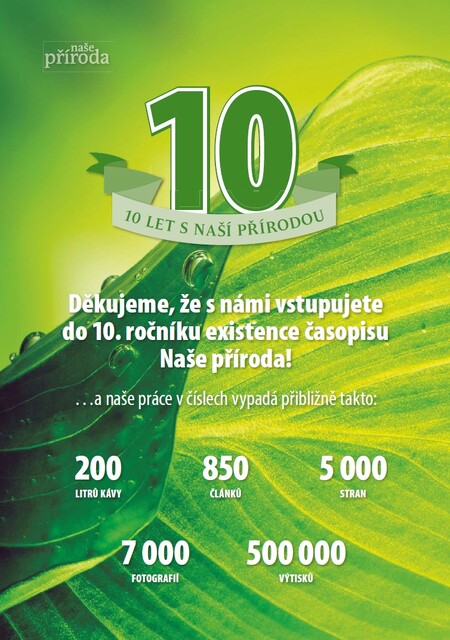 Deset let Naší přírody.