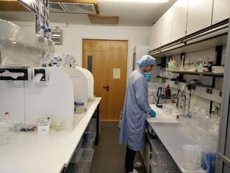   Projekt BASE-LiNE - laboratoř.