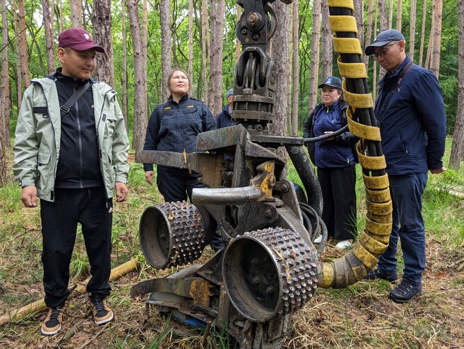 Harvestorová technologie zblízka (Kinský dal Borgo).
