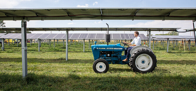 Rozvoj takzvané agrovoltaiky chce podpořit ministerstvo životního prostředí tím, že umožní instalaci fotovoltaických panelů například ve vinicích nebo sadech. Podle svazu ale hrozí zneužití podpory energetickými firmami, které by mohly čerpat podpory určené primárně pro podporu zemědělství. 