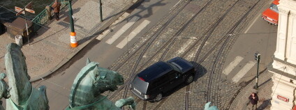 Pohled na nábřeží z budovy Národního divadla Foto: Martin Mach Ondřej Ekolist.cz 
