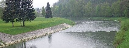 Bečva v Teplicích Foto: Lenka Židková / Wikimedia Commons