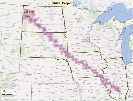 Trasa ropovodu DAPL