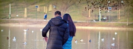 Pár u nádrže Foto: pixabay