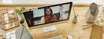 Videohovor Foto: Julia M Cameron Pexels 