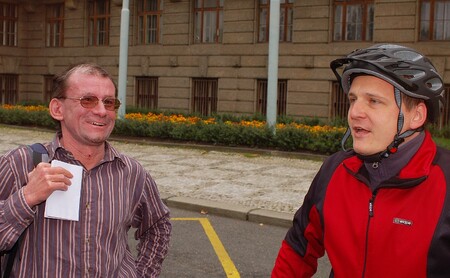 Miroslav Patrik (vlevo) a Vít Bárta, bývalý ministr dopravy.